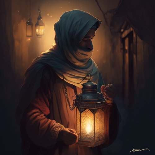 صور خيالية لاجواء شهر رمضان الكريم (تم التصميم بواسطة فريق فهمدار)