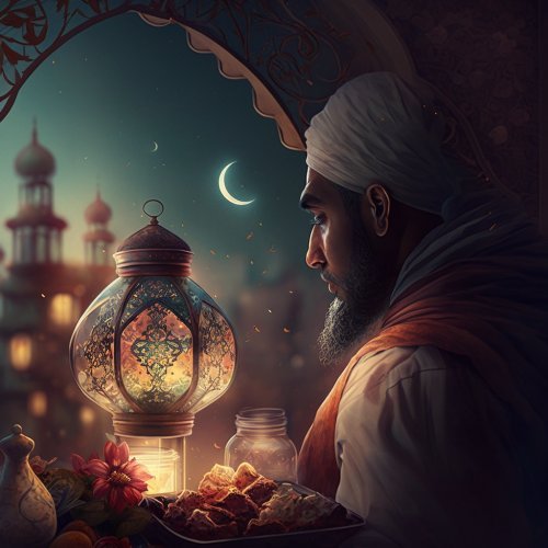 صور خيالية لاجواء شهر رمضان الكريم (تم التصميم بواسطة فريق فهمدار)